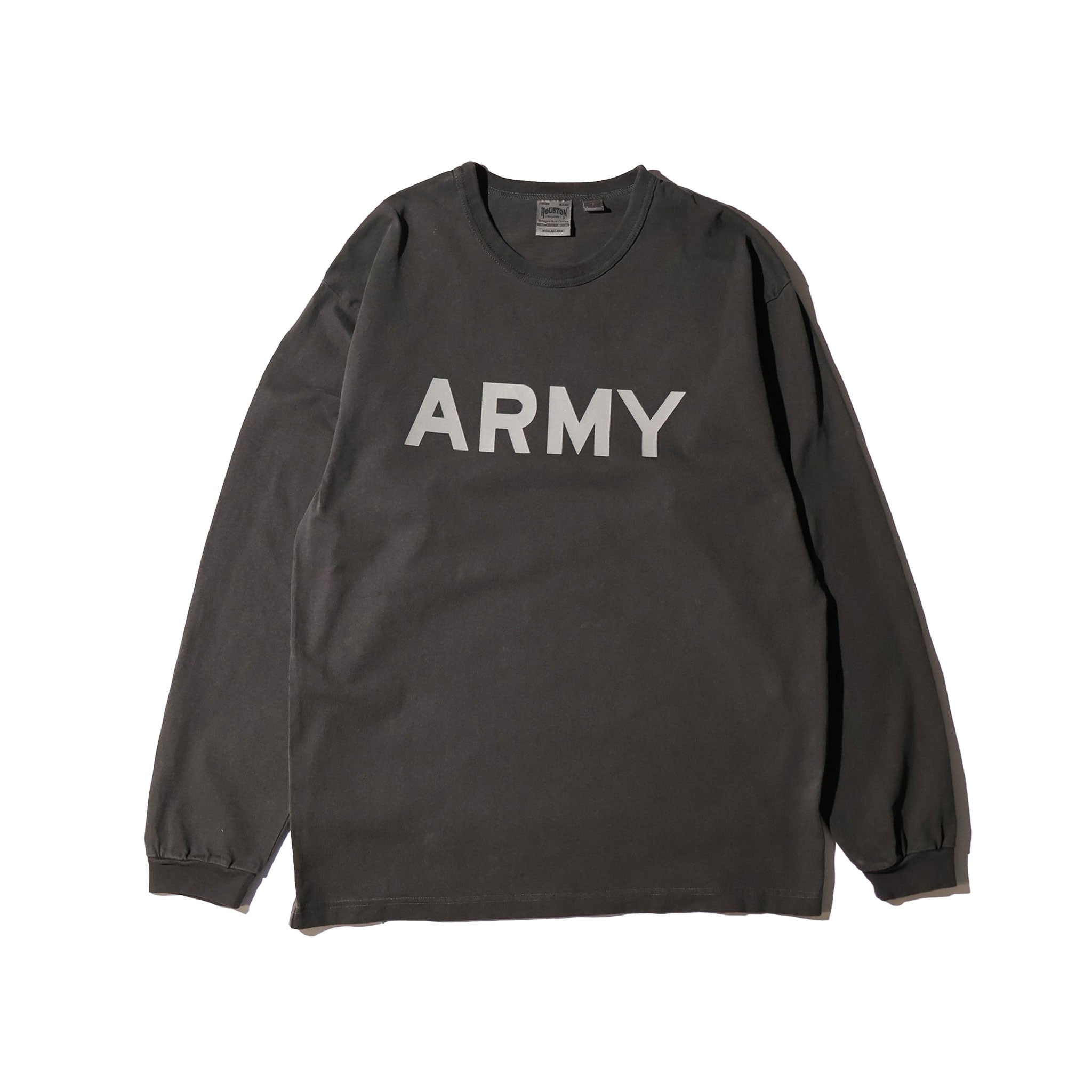 HOUSTON / 22392 PIGMENT U.S. COTTON PRINT TEE (REFLECTOR ARMY)