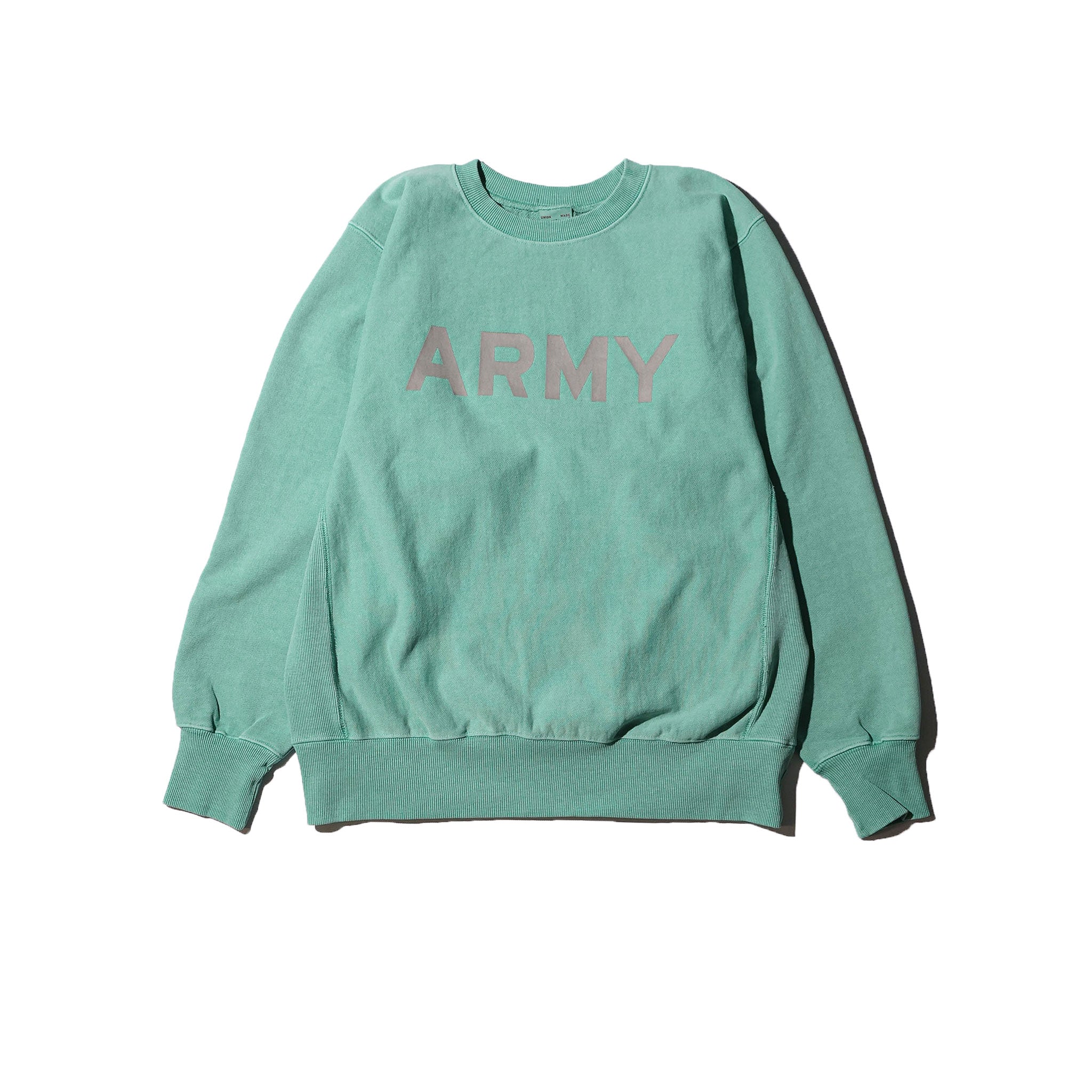 HOUSTON / 22344 PIGMENT R/W SWEAT SHIRT (ARMY) MINT