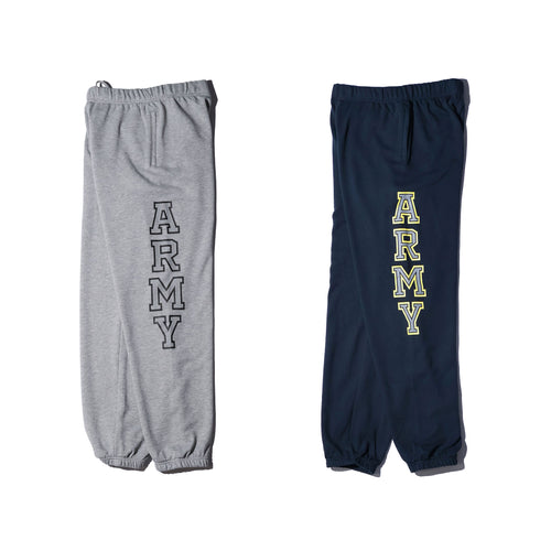 HOUSTON / 10195 REFLECTOR PRINT SWEAT PANTS ARMY