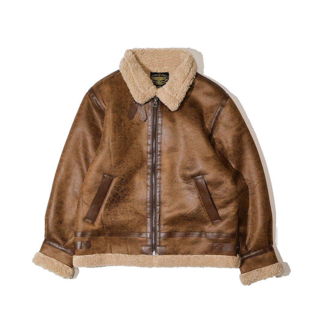 UNIVERD72 / 51680 FAKE MOUTON JACKET TYPE B-3