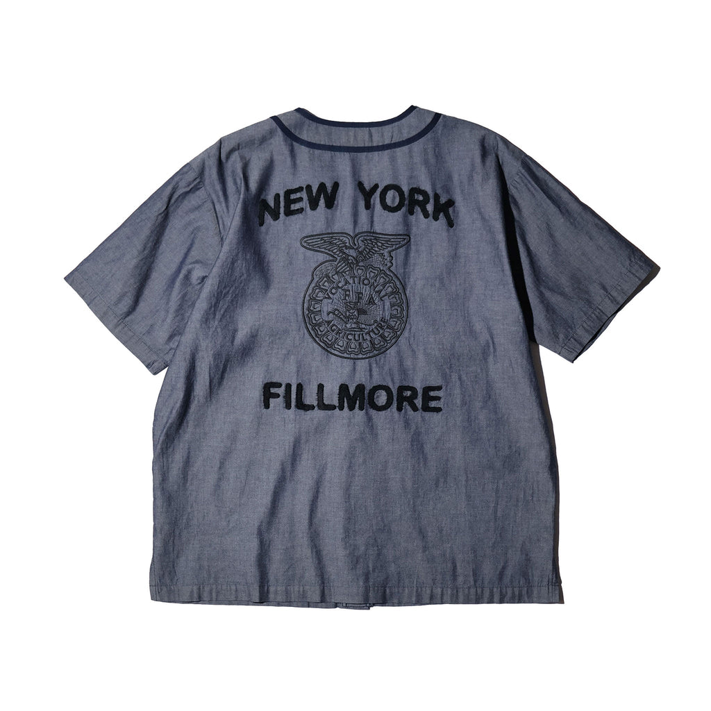 HOUSTON / 41326 CHAMBRAY BASEBALL SHIRT (FFA)