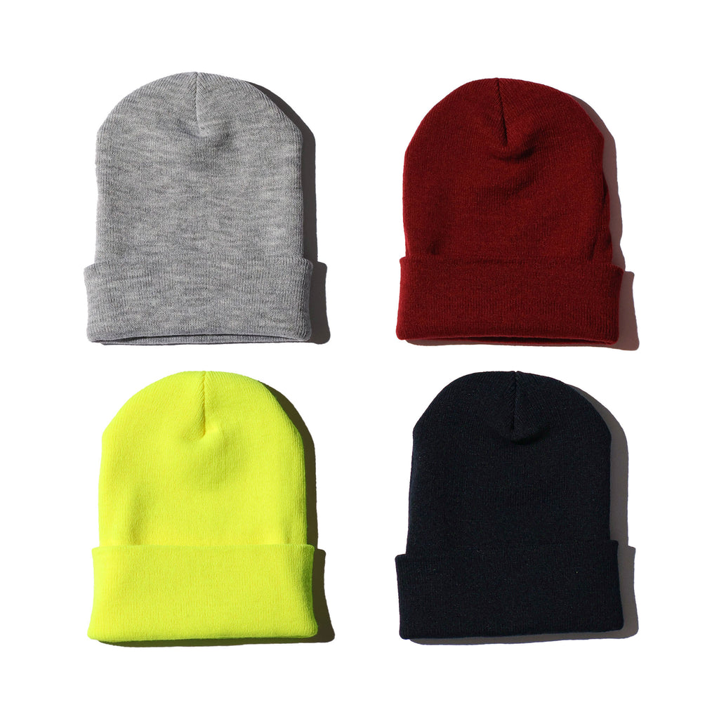 FLEX FIT / YP CLASSICS RIBBED CUFFED KNIT BEANIE