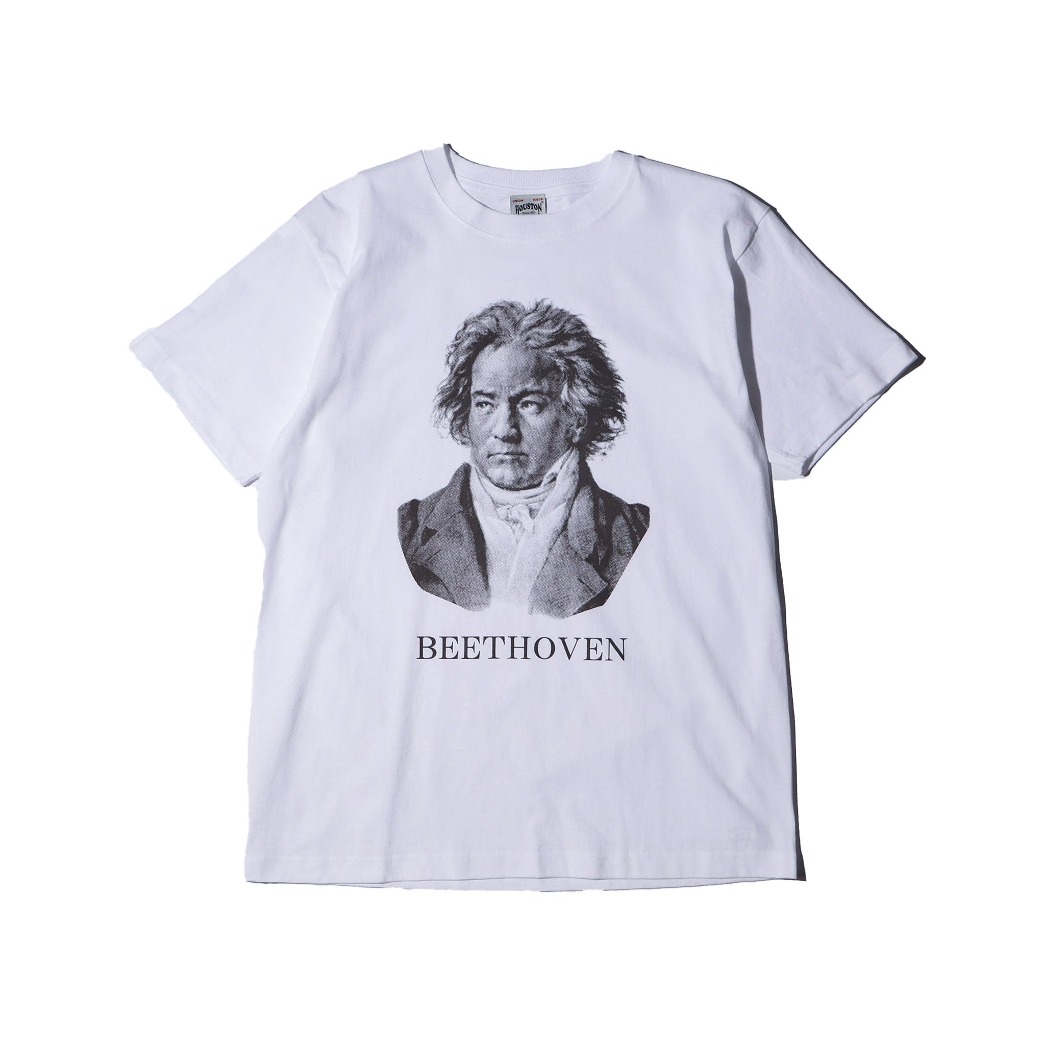 HOUSTON / 22417 HIGH MESH PRINT TEE (BEETHOVEN)