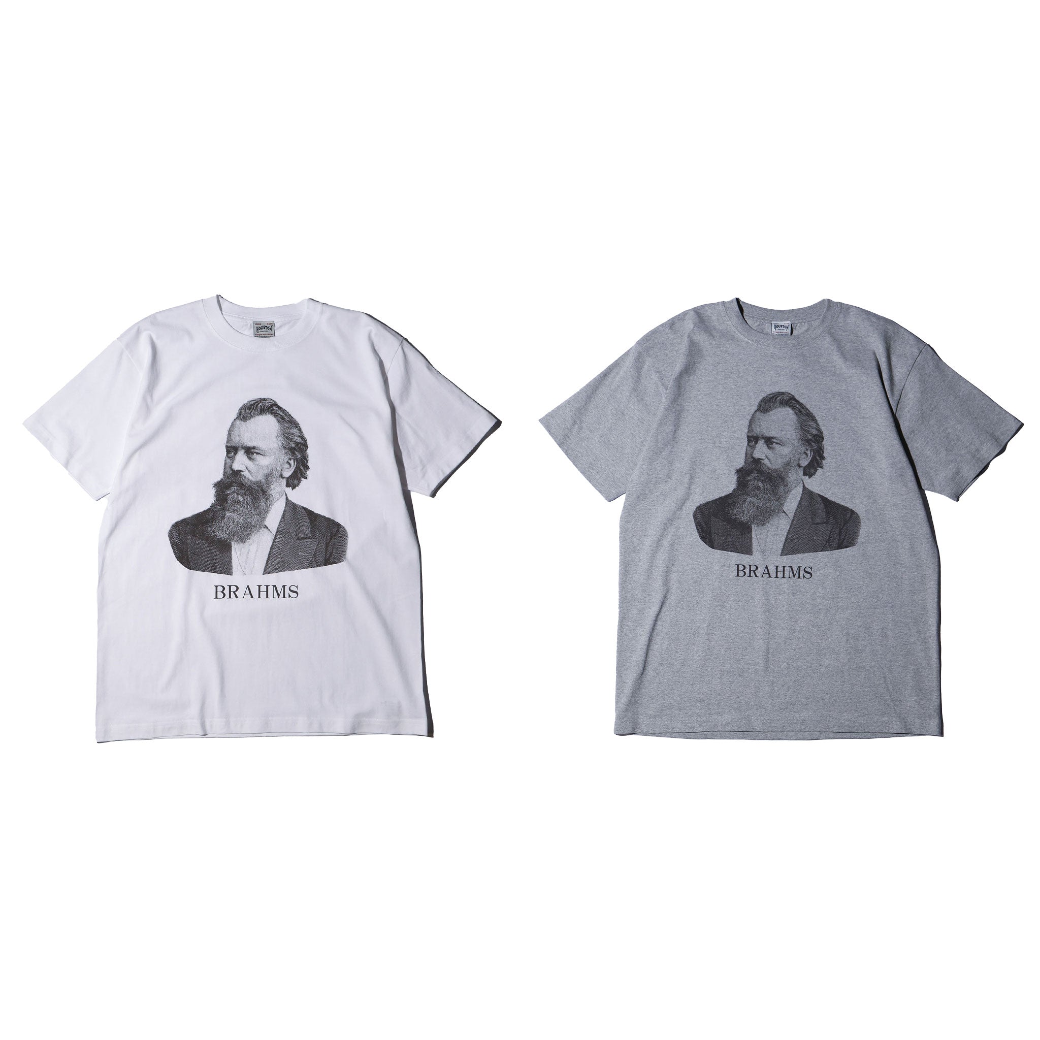 HOUSTON / 22419 HIGH MESH PRINT TEE (BRAHAMS)