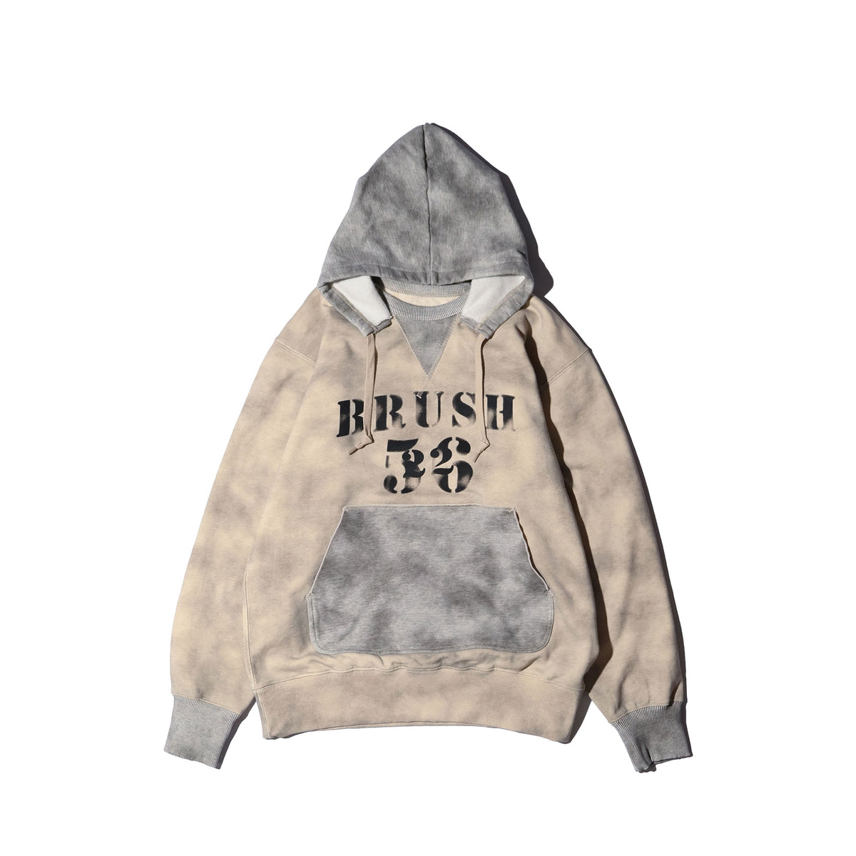 HOUSTON / 22461 TWO TONE SWEAT HOODIE (BRUSH)