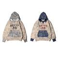 HOUSTON / 22461 TWO TONE SWEAT HOODIE (BRUSH)