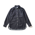HOUSTON / 41256 DENIM BD SHIRTS USA COTTON ONE WASH