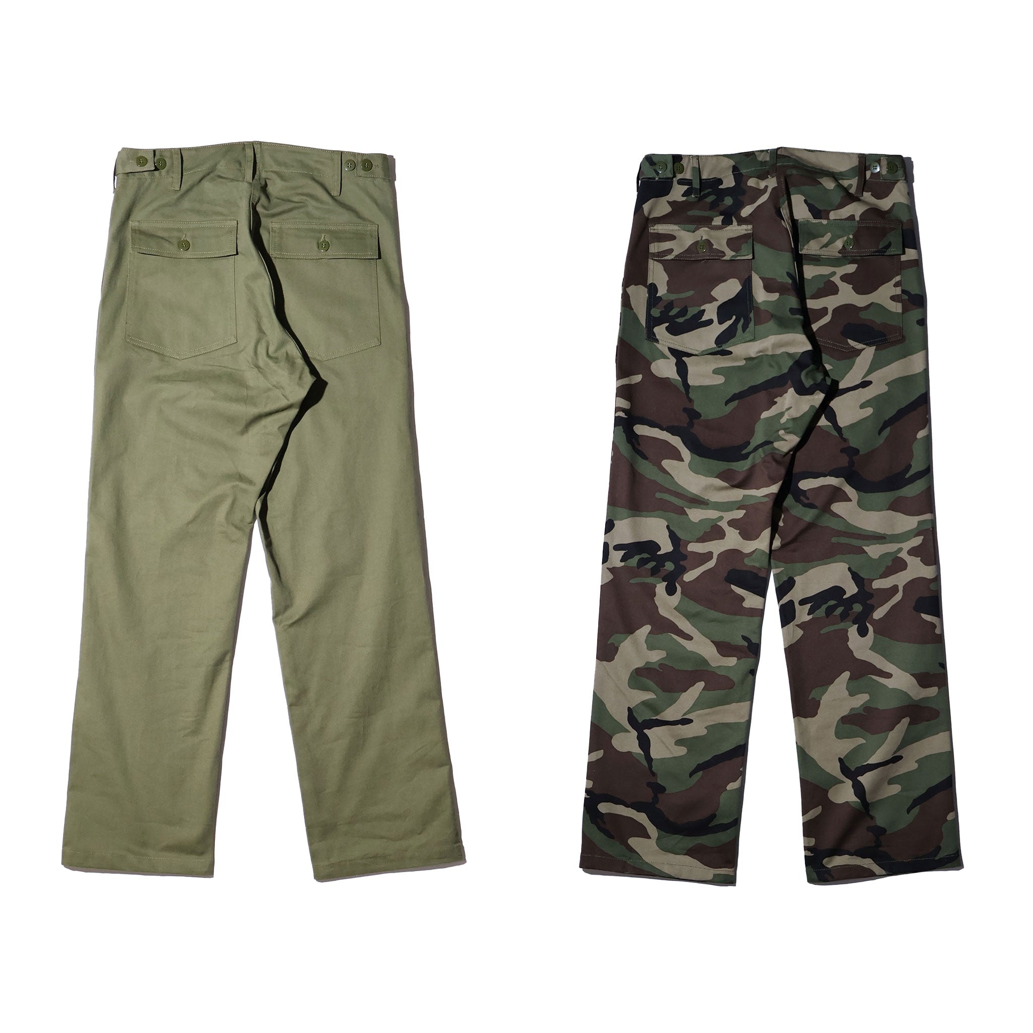 HOUSTON / 10173 U.S. COTTON FATIGUE PANTS - TRUTH