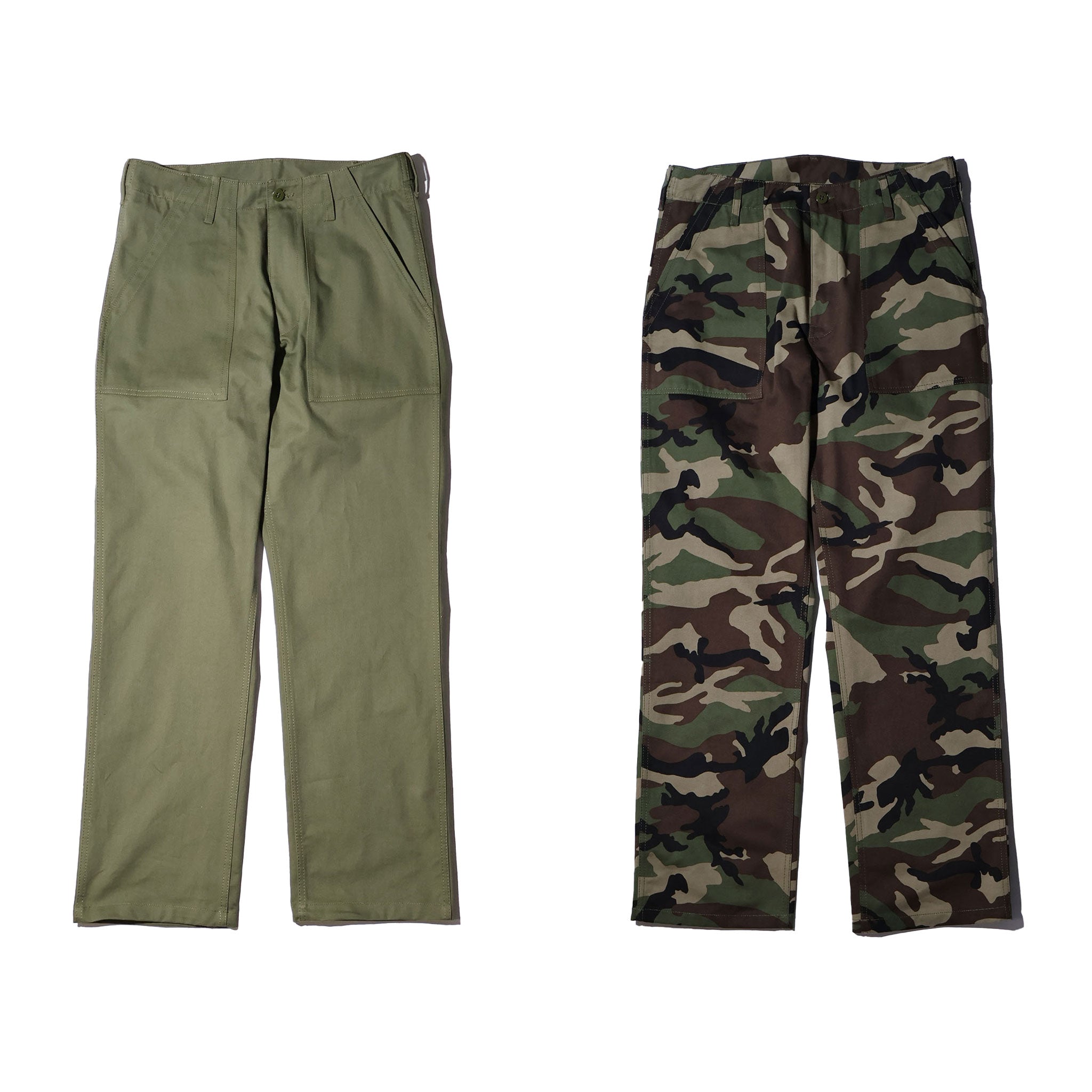 HOUSTON / 10173 U.S. COTTON FATIGUE PANTS - TRUTH