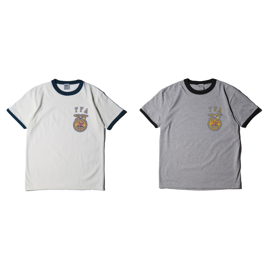 HOUSTON / 22452 PRINT RINGER TEE (FFA) - TRUTH