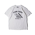 HOUSTON / 22440 PIGMENT PRINT TEE (FLYING TIGER) - TRUTH