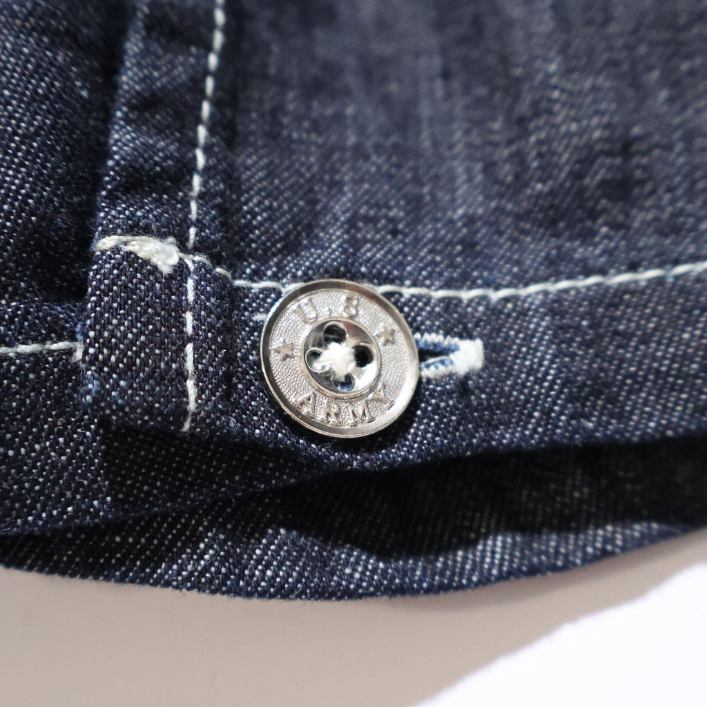 HOUSTON / 40696  DENIM PULLOVER SHIRT USA COTTON