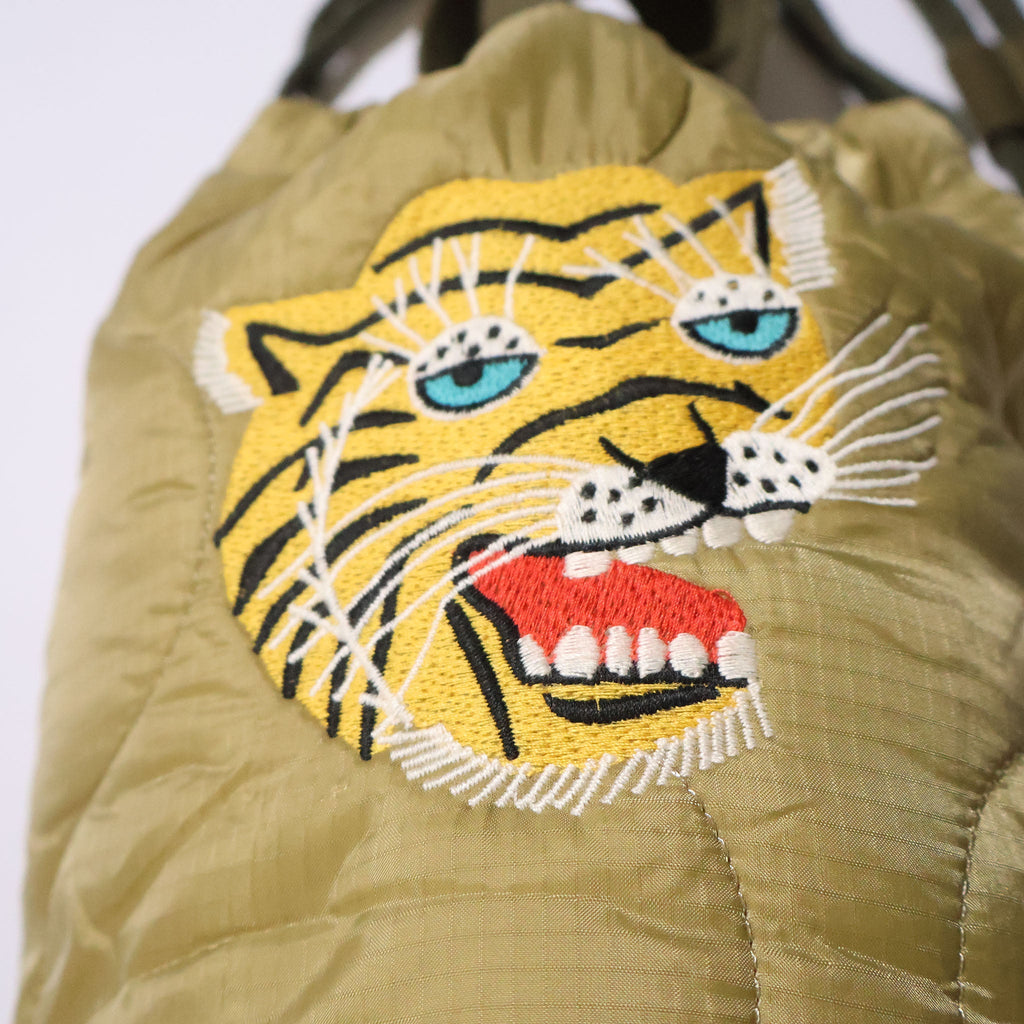 HOUSTON / QUILTING EFFECT BAG (TIGER)
