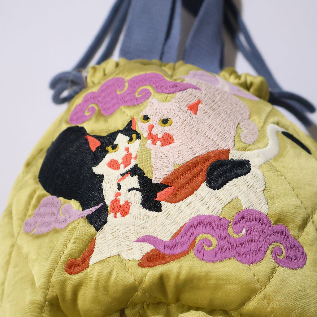 HOUSTON / SATTIN EFFECT BAG (百猫)