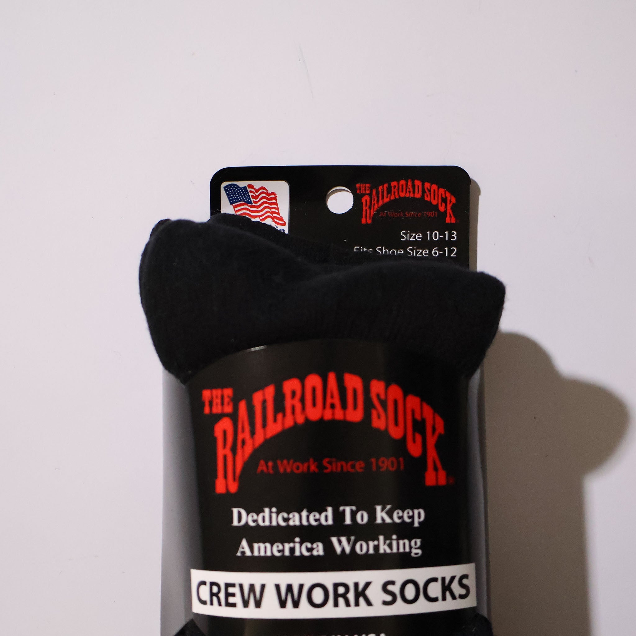 RAILROAD SOCK / MEN'S 3PAIR PREMIUM CREW SOCKS