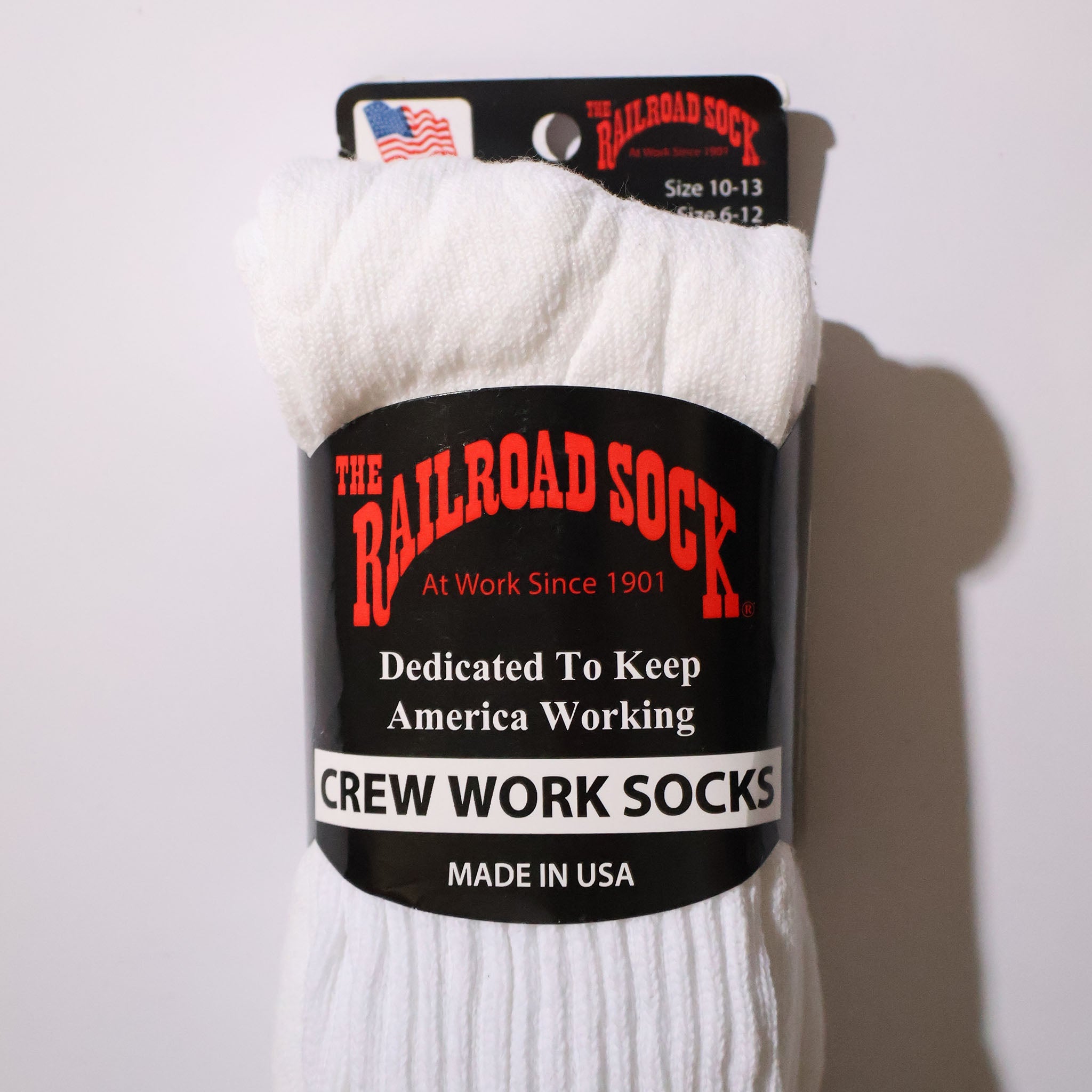 RAILROAD SOCK / MEN'S 3PAIR PREMIUM CREW SOCKS