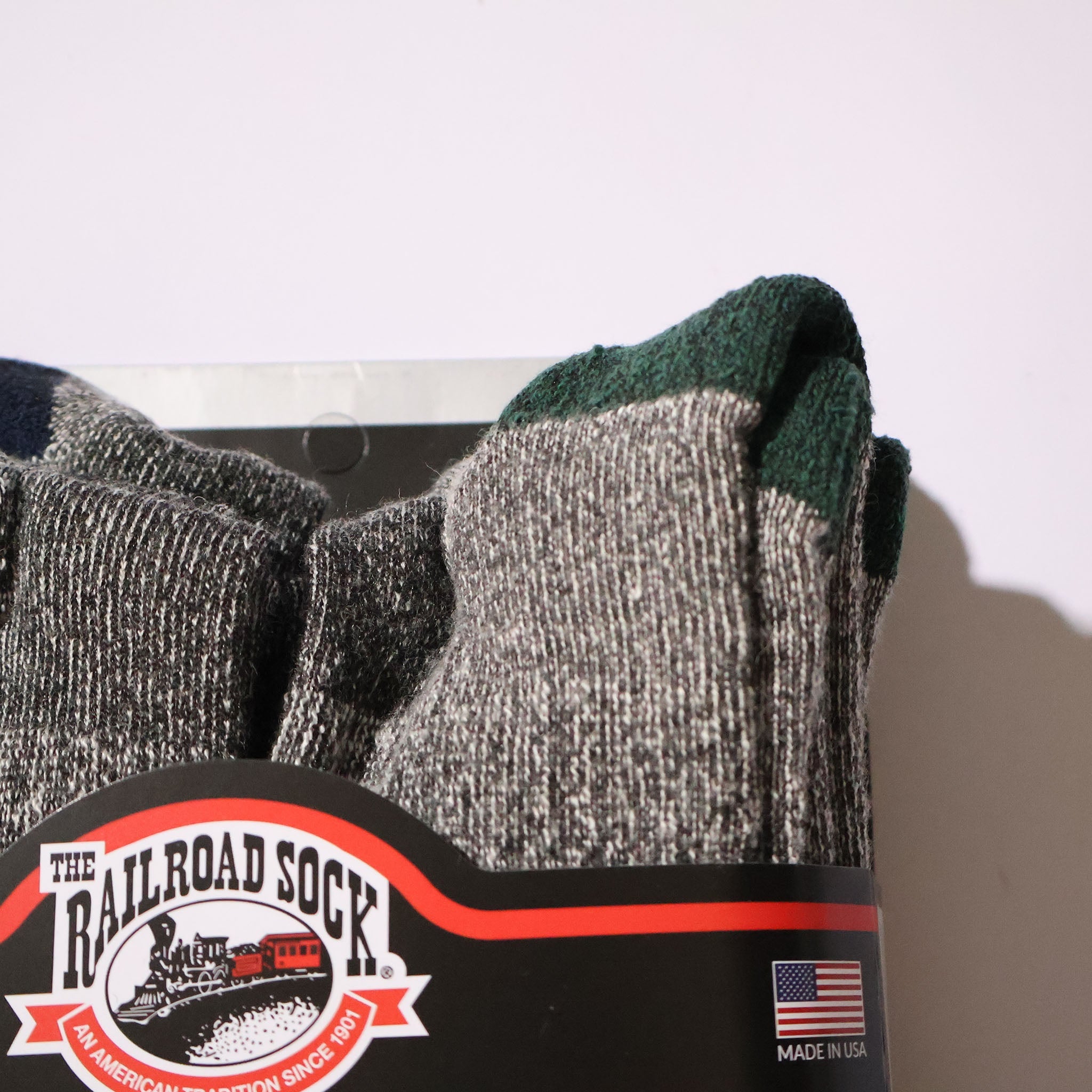 RAILROAD SOCK / MEN'S 6PACK MERINO WOOL CREW BOOT SOCKS