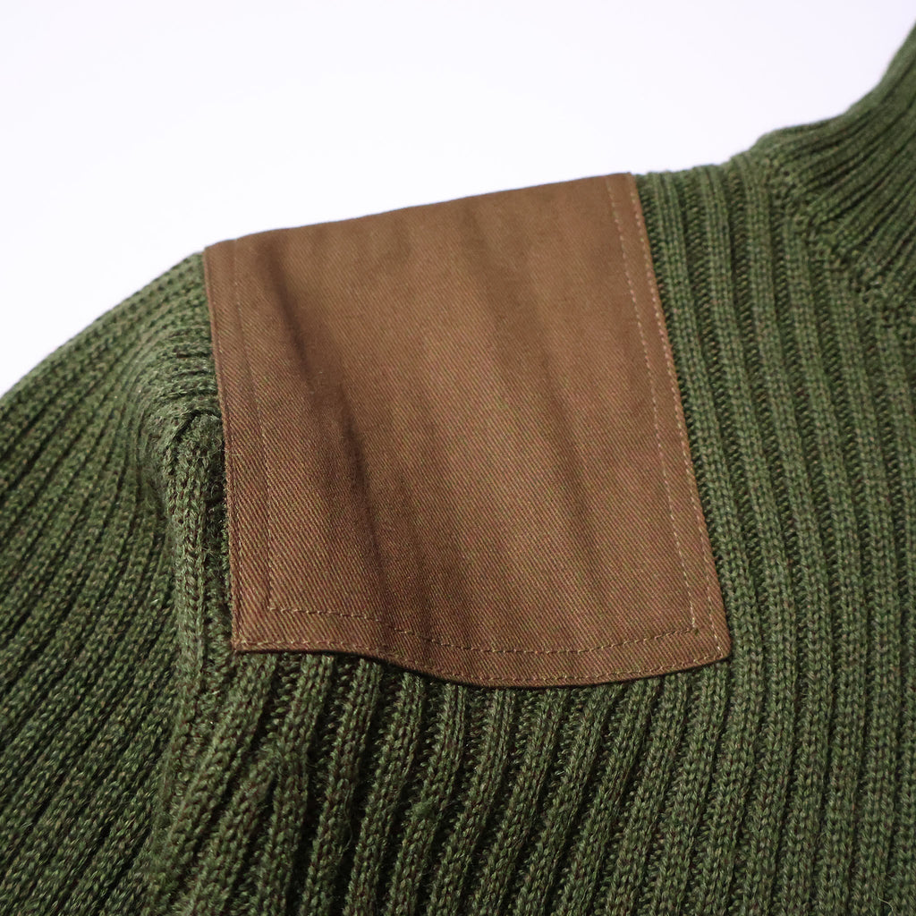 HOUSTON / 2510 COMMAND ZIP SWEATER OLIVE