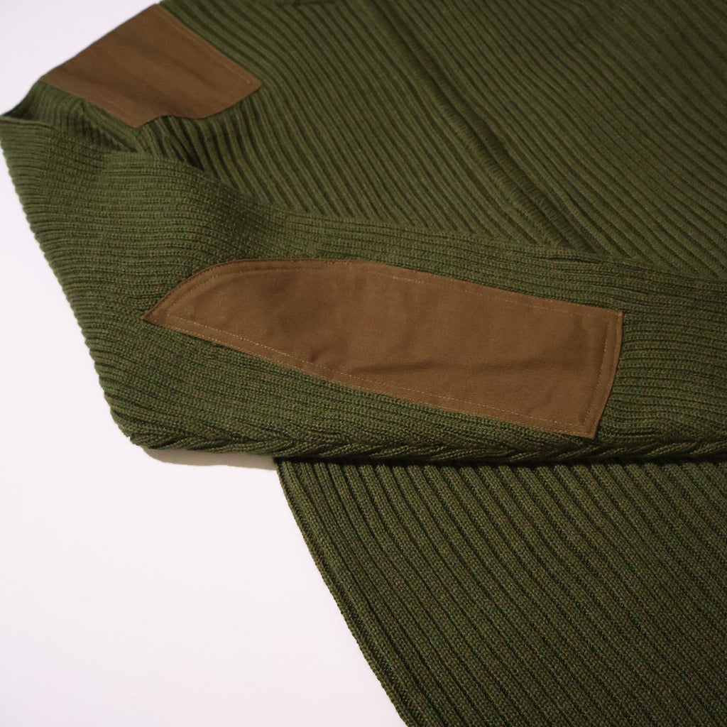 HOUSTON / 2510 COMMAND ZIP SWEATER OLIVE
