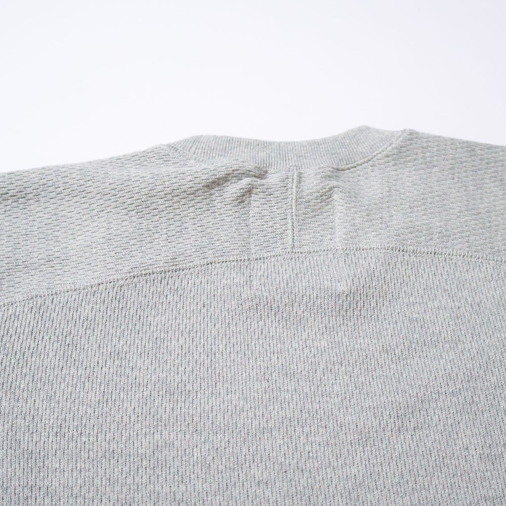 HOUSTON / 20971 HEAVY THERMAL C/N L/S TEE GRAY