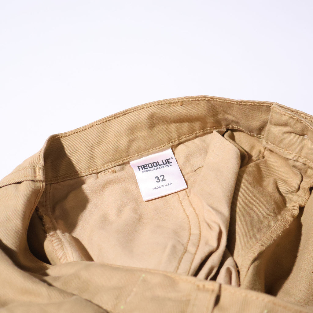 NEO BLUE / BAGGY CHINO PANTS