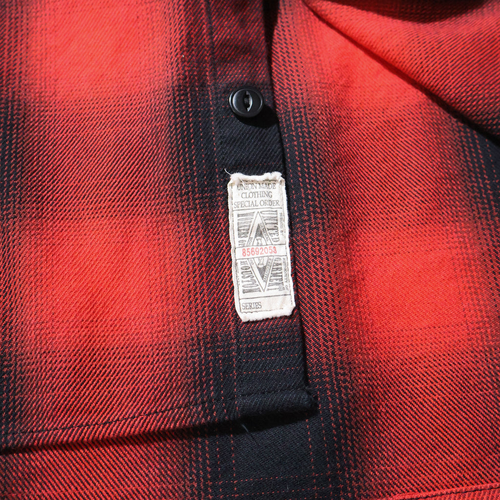 HOUSTON / 41252 OMBRE CHECK VIYELLA SHIRT RED