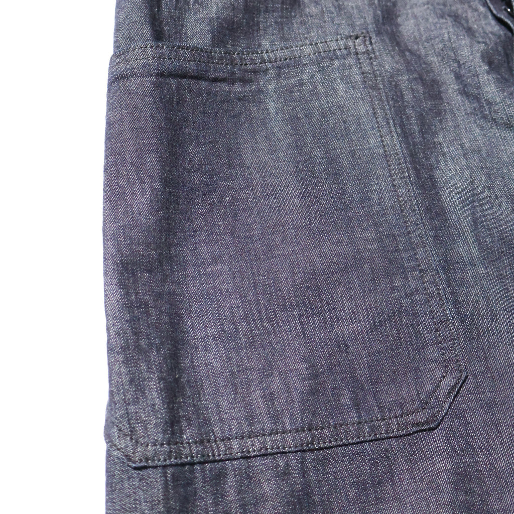 HOUSTON / 10079 USN DENIM SAILOR PANTS USA COTTON ONE WASH