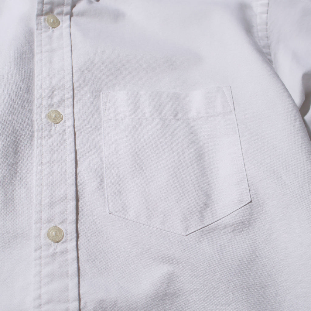 BROOKS BROTHERS / CASUAL OXFORD CLOTH SHIRTS WHITE