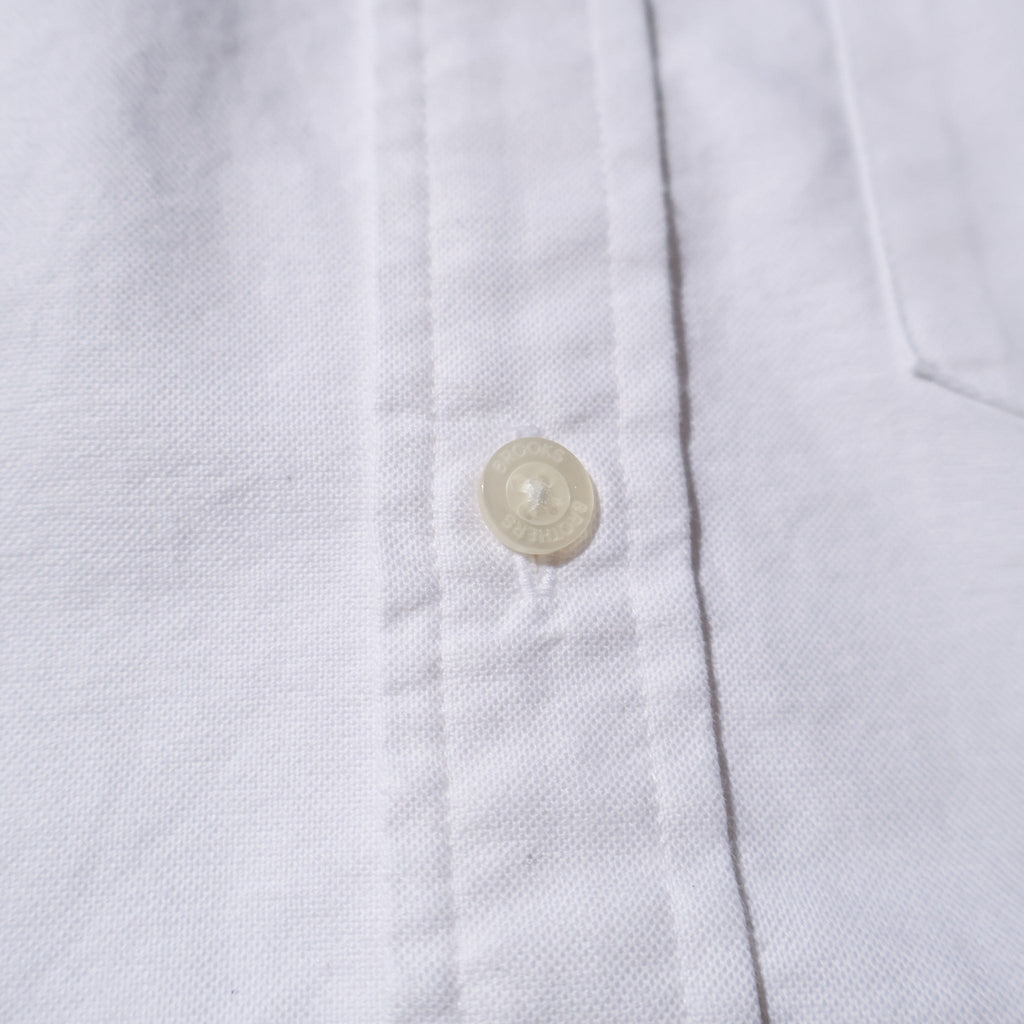 BROOKS BROTHERS / CASUAL OXFORD CLOTH SHIRTS WHITE