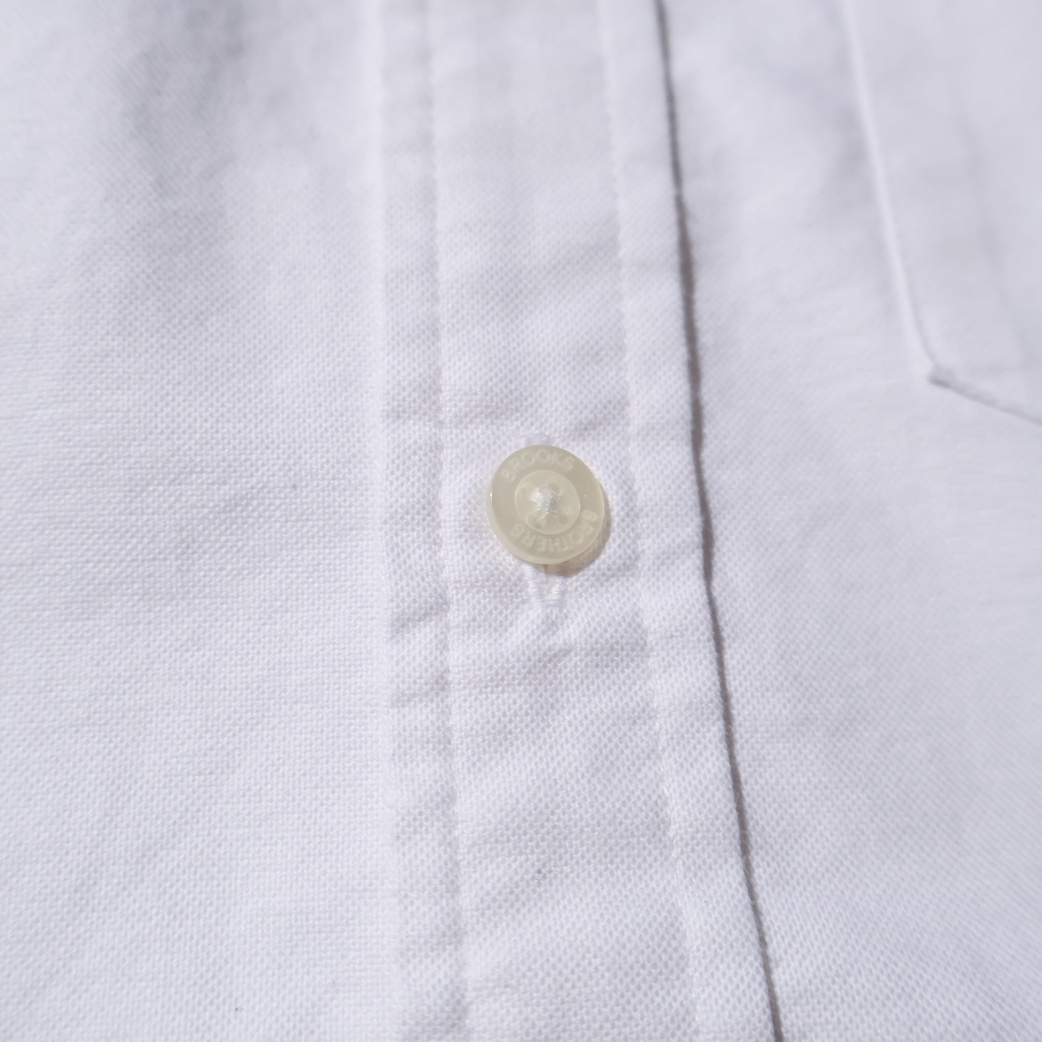 BROOKS BROTHERS / CASUAL OXFORD CLOTH SHIRTS WHITE