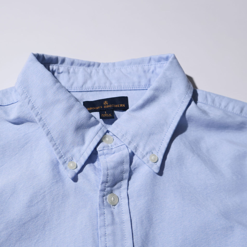 BROOKS BROTHERS / CASUAL OXFORD CLOTH SHIRTS BLUE