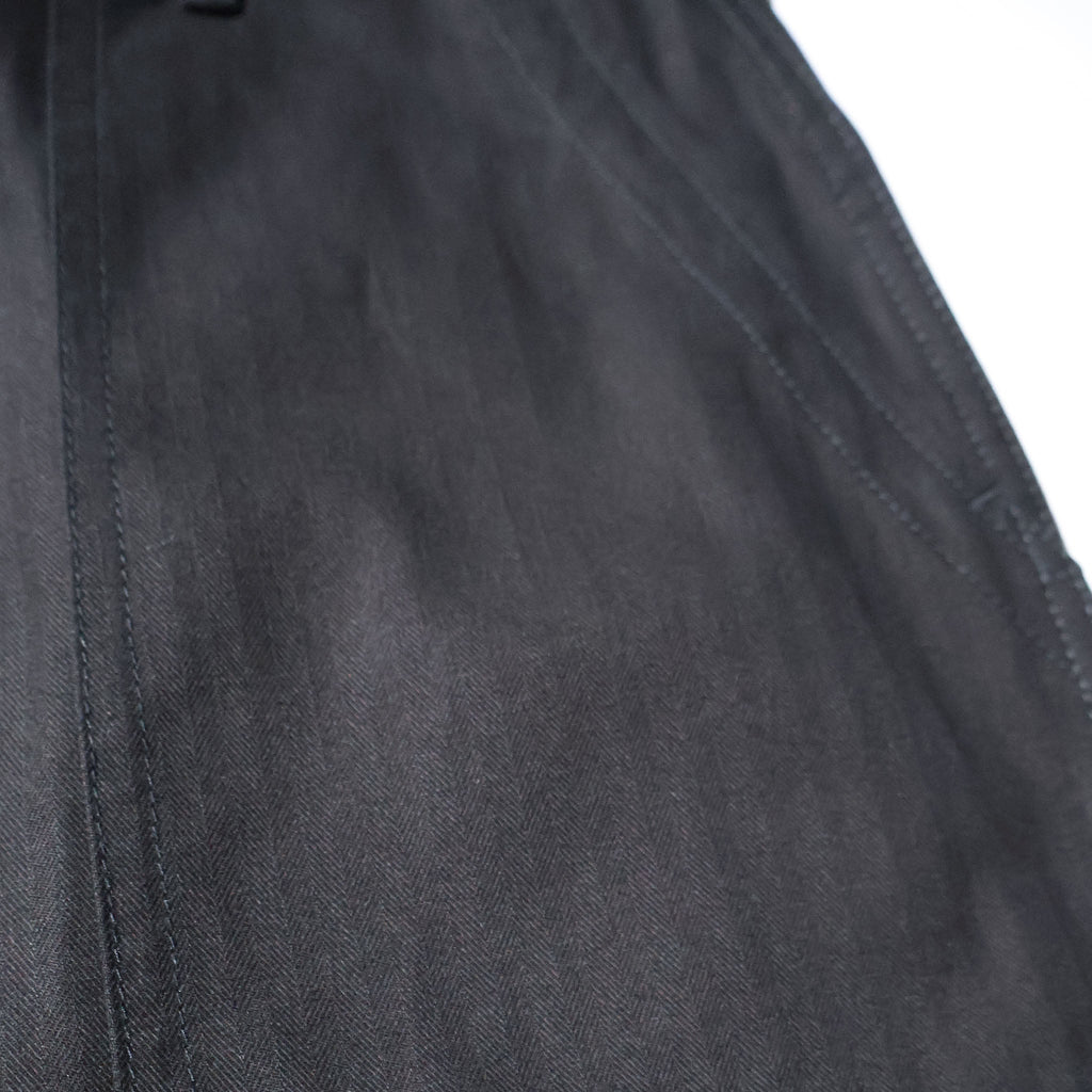 HOUSTON / 10158 U.S.ARMY HBT UTILITY TROUSERS (TAPERD) BLACK