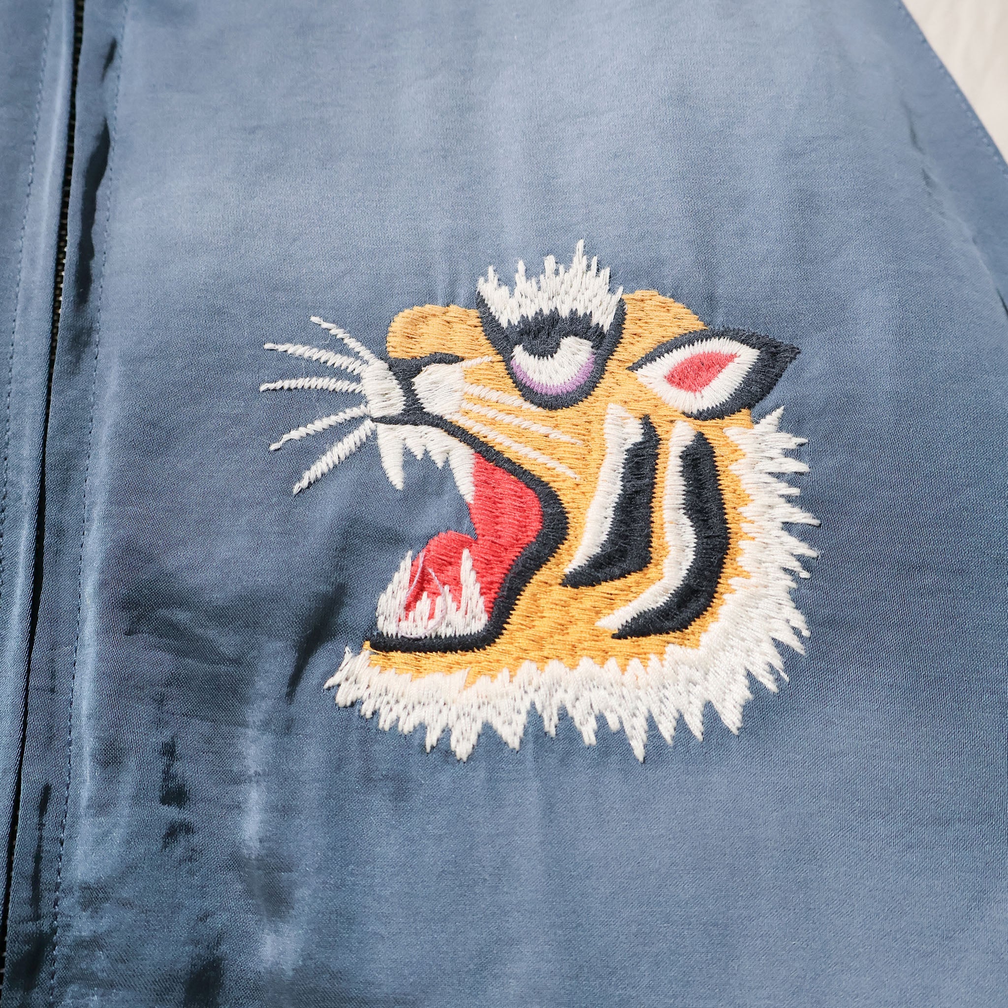 HOUSTON / 51543 USED FINISHING SOUVENIR JACKET (TIGER)