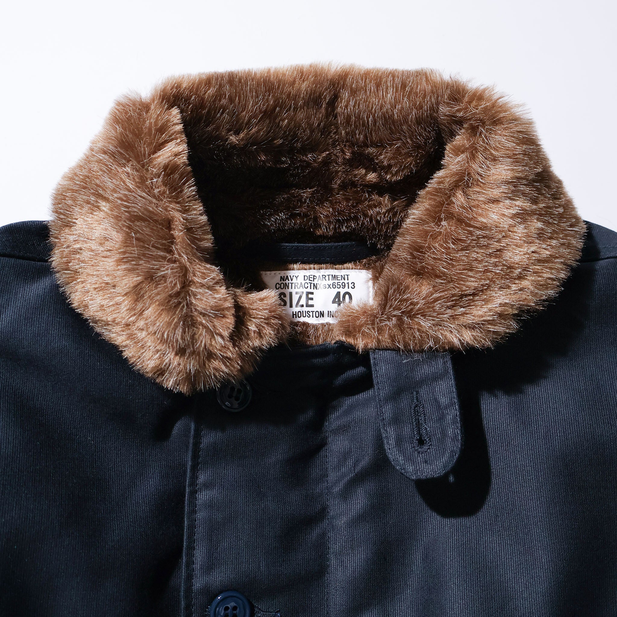HOUSTON / 5N-1 N-1 DECK JACKET (REGULAR MODEL) NAVY