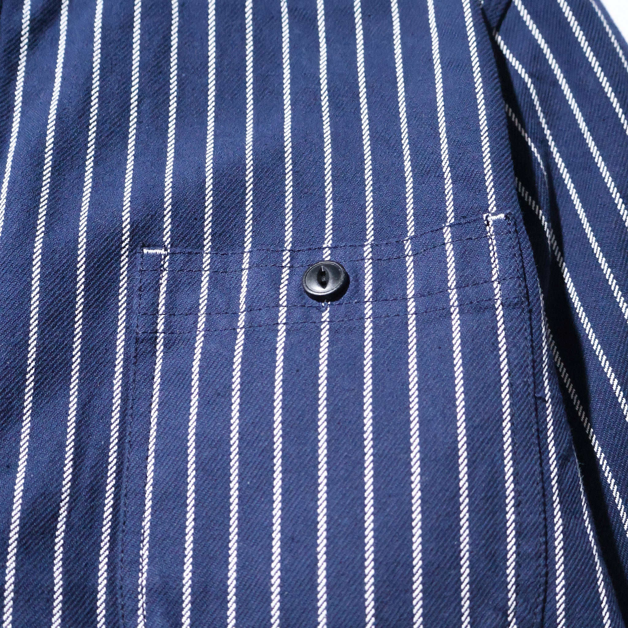HOUSTON / 41255 STRIPE VIYELLA SHIRT NAVY