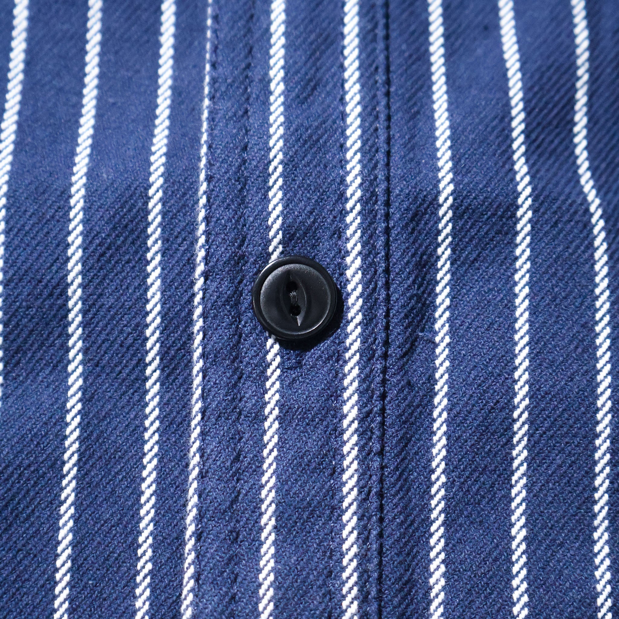 HOUSTON / 41255 STRIPE VIYELLA SHIRT NAVY