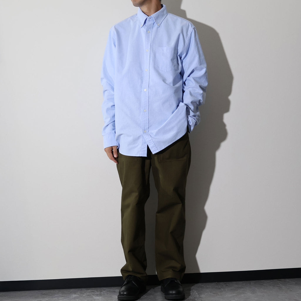 BROOKS BROTHERS / CASUAL OXFORD CLOTH SHIRTS BLUE