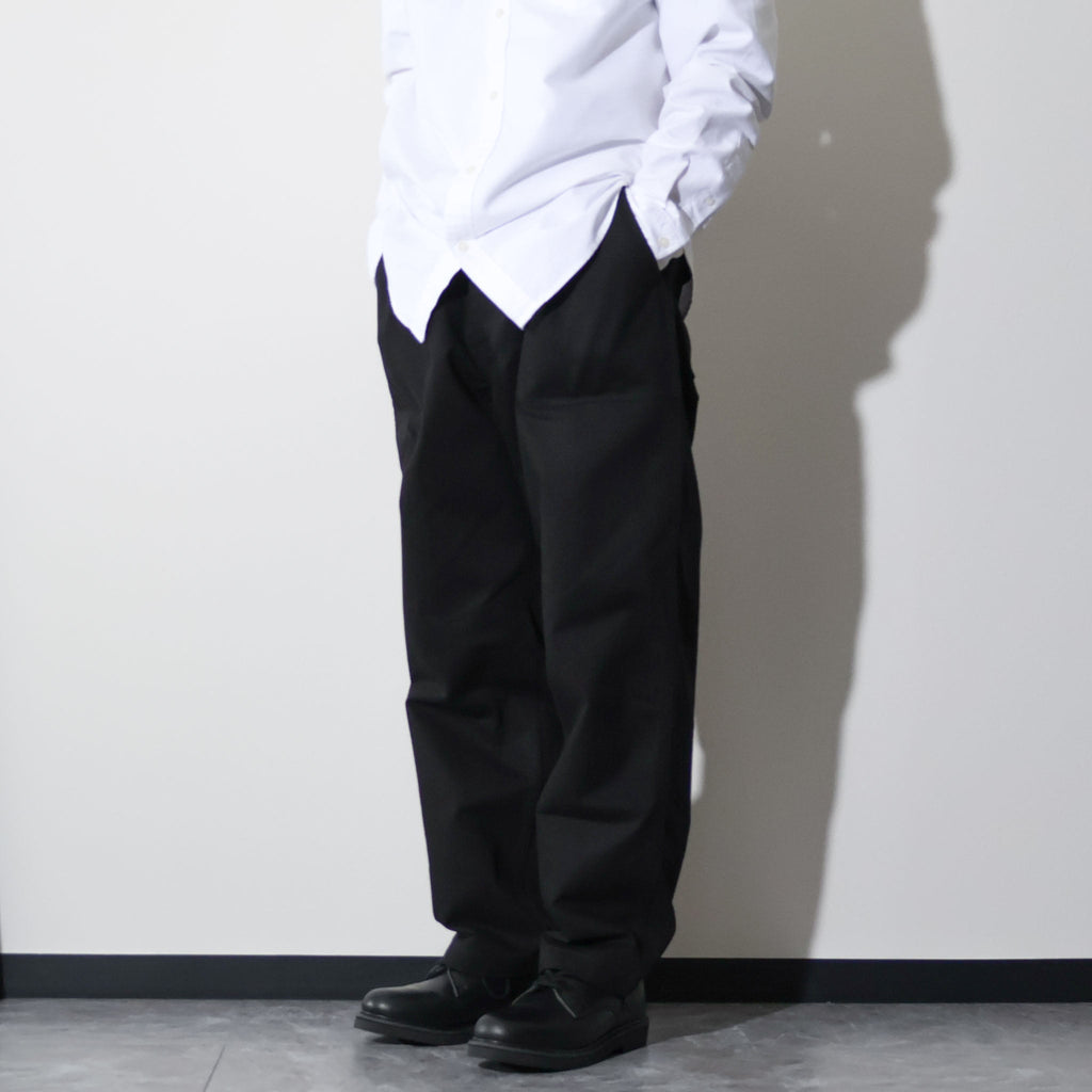 HOUSTON / 10158 U.S.ARMY HBT UTILITY TROUSERS (TAPERD) BLACK