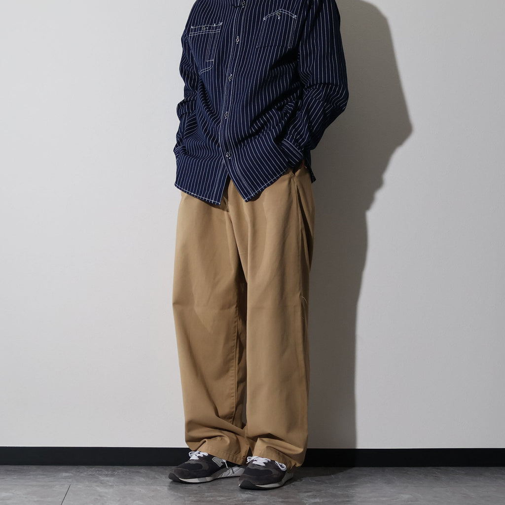 NEO BLUE / BAGGY CHINO PANTS