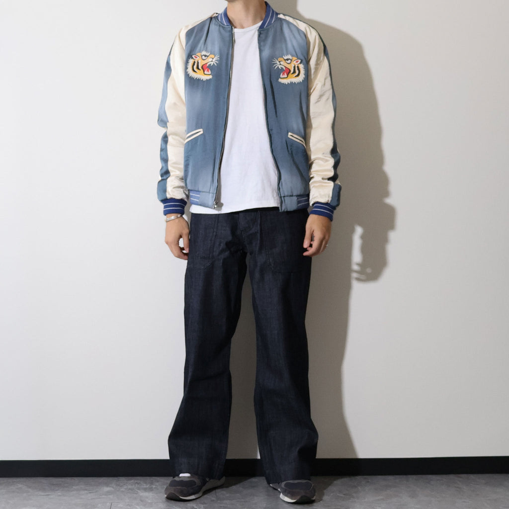 HOUSTON / 51543 USED FINISHING SOUVENIR JACKET (TIGER)