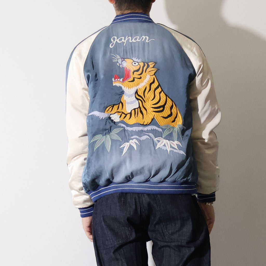 HOUSTON / 51543 USED FINISHING SOUVENIR JACKET (TIGER)
