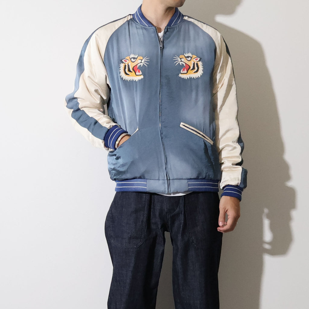 HOUSTON / 51543 USED FINISHING SOUVENIR JACKET (TIGER)