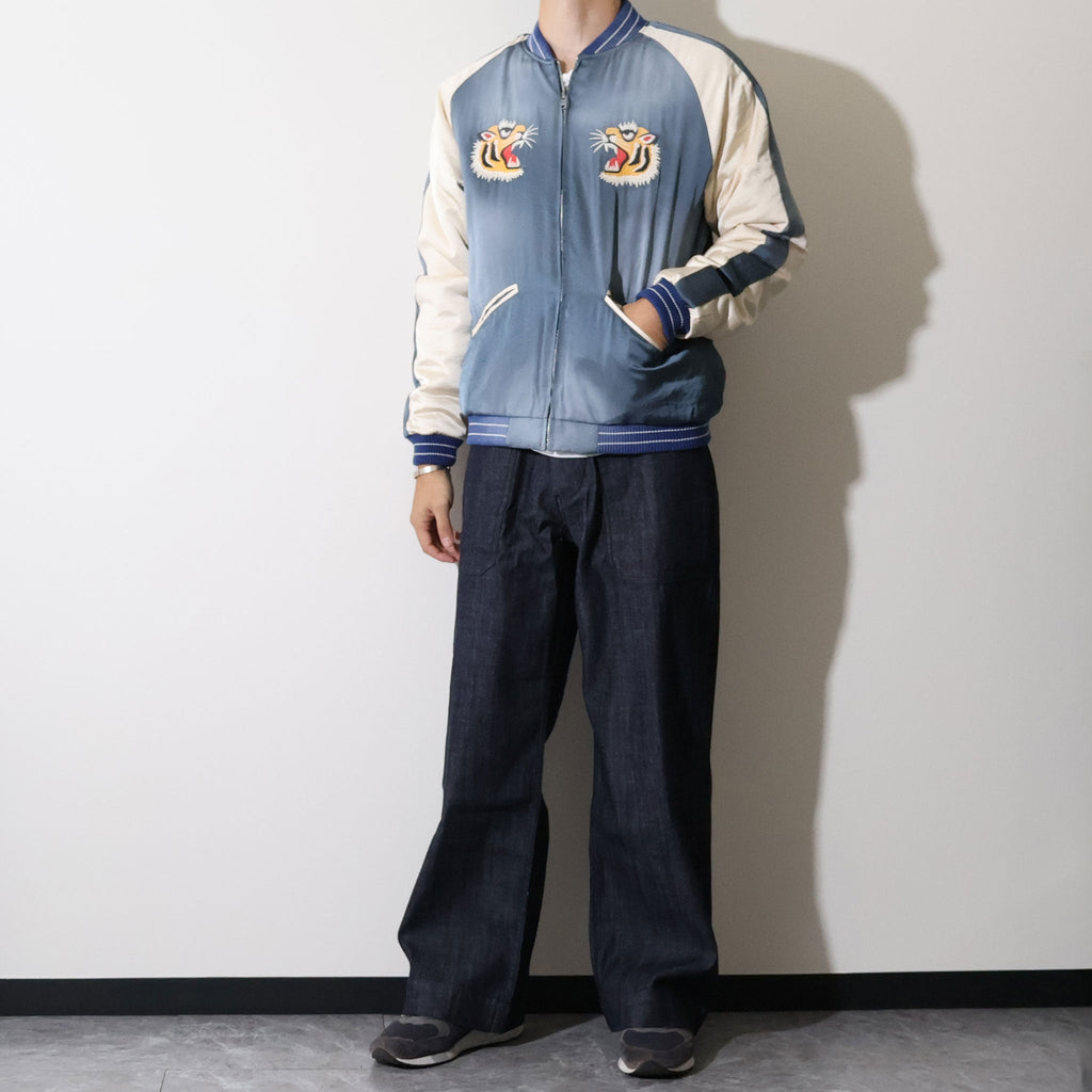 HOUSTON / 51543 USED FINISHING SOUVENIR JACKET (TIGER)