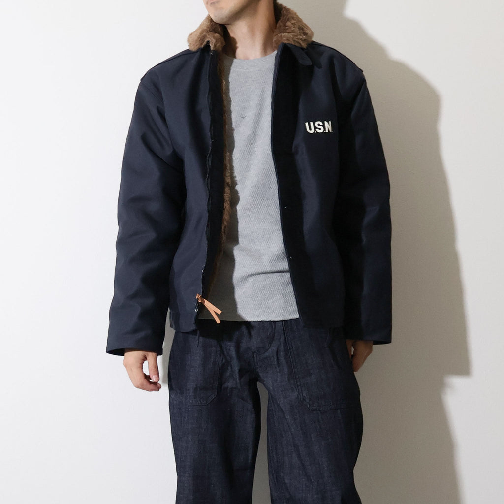 HOUSTON / 5N-1 N-1 DECK JACKET (REGULAR MODEL) NAVY