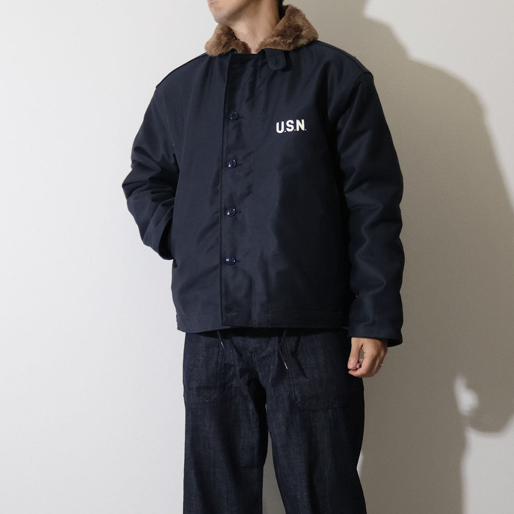 HOUSTON / 5N-1 N-1 DECK JACKET (REGULAR MODEL) NAVY