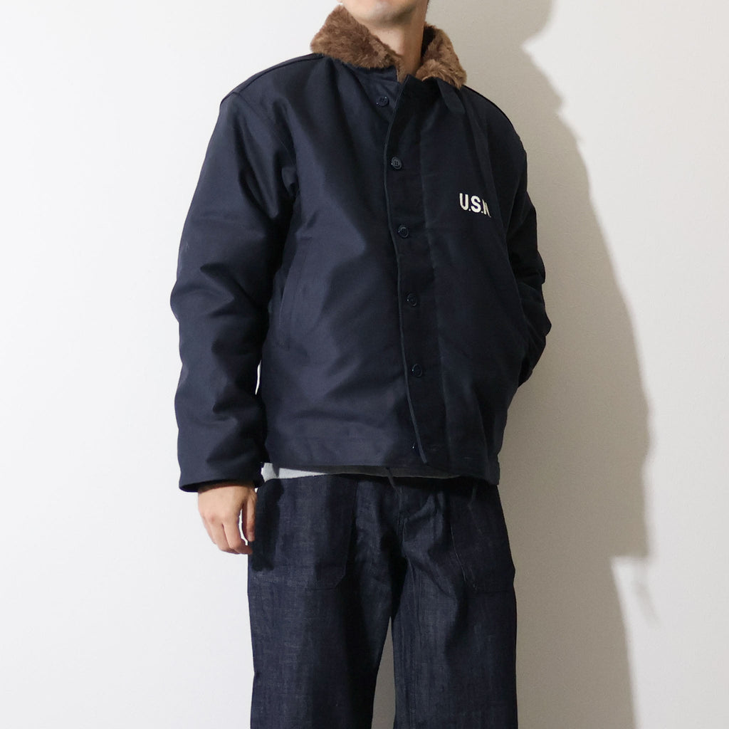 HOUSTON / 5N-1 N-1 DECK JACKET (REGULAR MODEL) NAVY