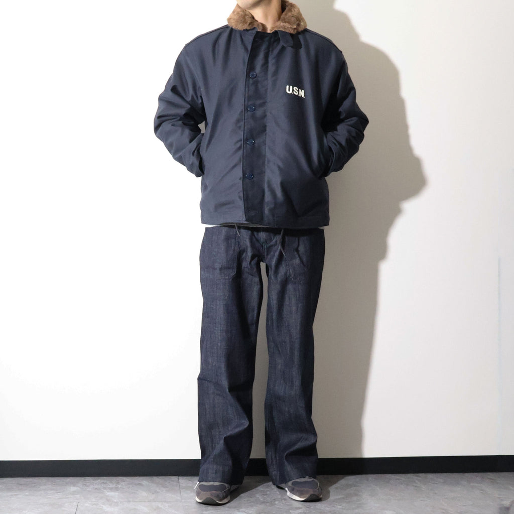 HOUSTON / 5N-1 N-1 DECK JACKET (REGULAR MODEL) NAVY