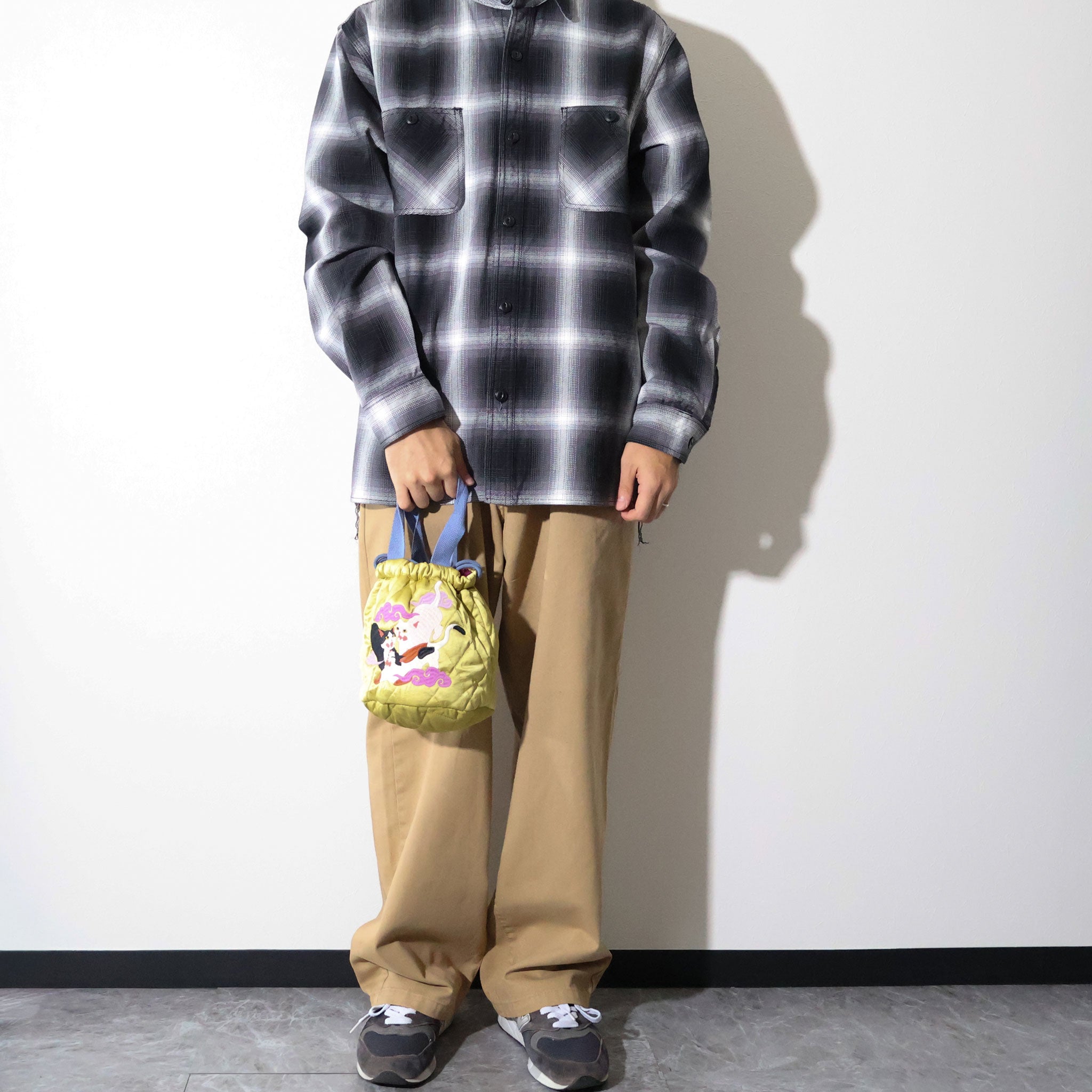 HOUSTON / SATTIN EFFECT BAG (百猫)