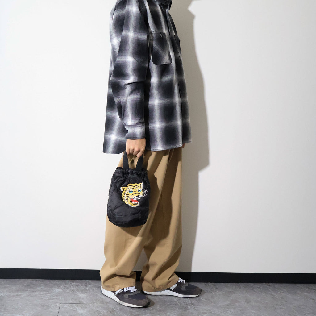 HOUSTON / QUILTING EFFECT BAG (TIGER)