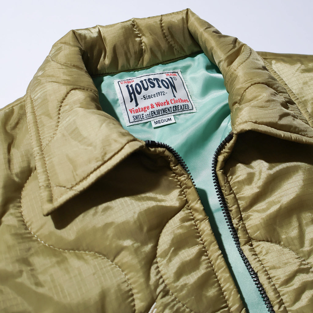 HOUSTON / 51512 NYLON VIETNAM JACKET OLIVE (MAP)